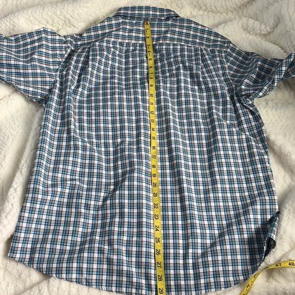 Eddie Bauer Classic Fit Plaid Shirt L - Picture 9 of 10